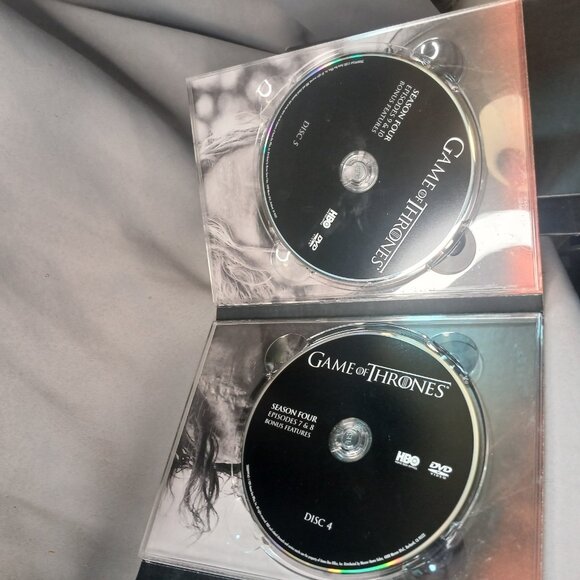 Game Of Thrones 2 Box Sets Forth and Fifth Season DVDS Preowned - Picture 3 of 15